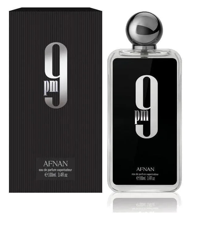 Afnan 9AM Black Eau De Parfum 100ml – Long Lasting Fresh & Woody Perfume for Me