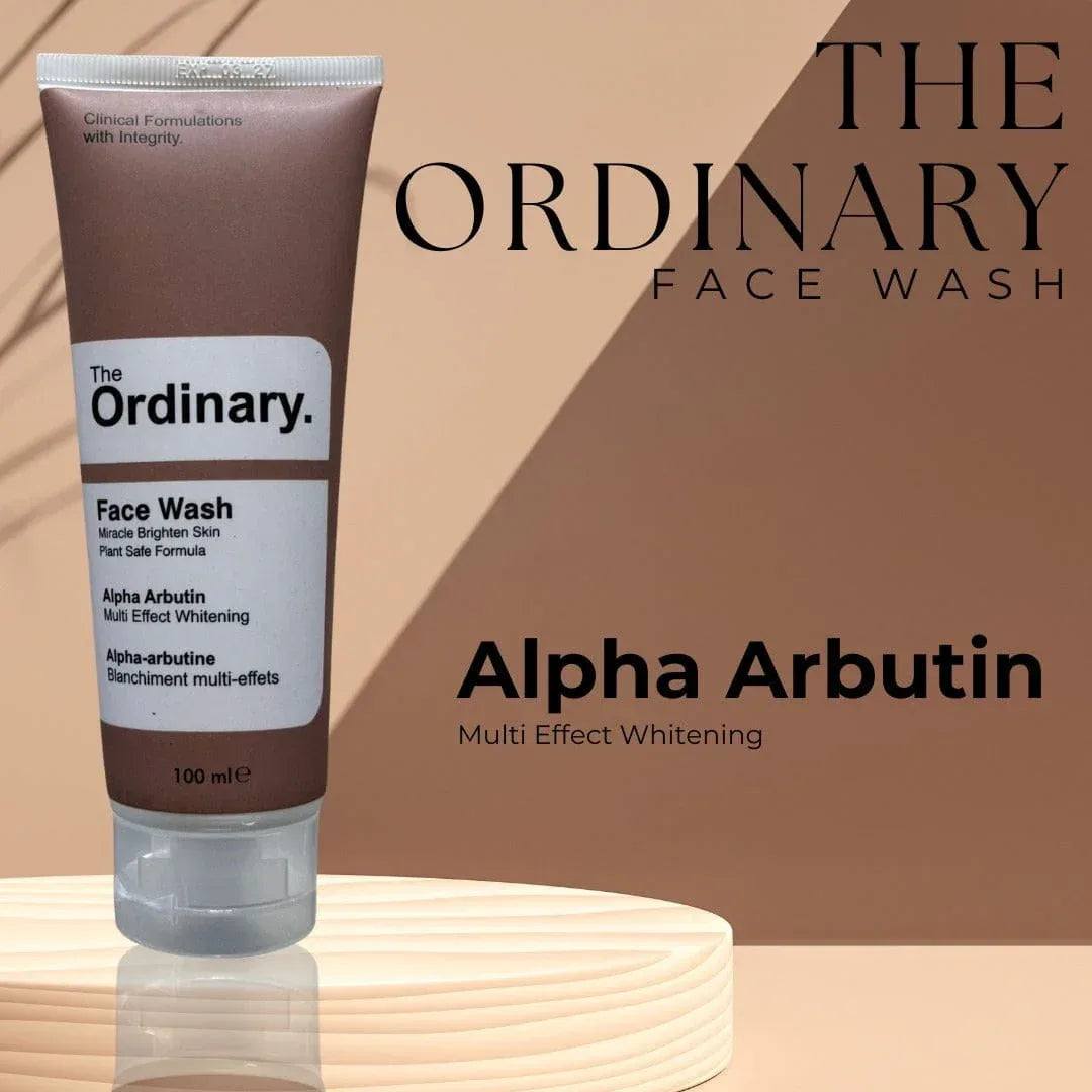 The Ordinary Alpha Arbutin Face Wash 100ml – Brightening & Whitening Cleanser