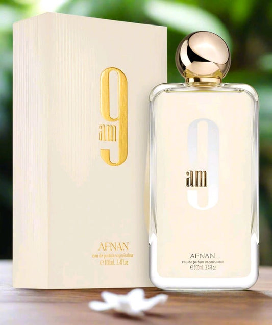 Afnan 9AM Eau de Parfum For Women 100ml – Fresh Floral Fruity Long Lasting Fragrance