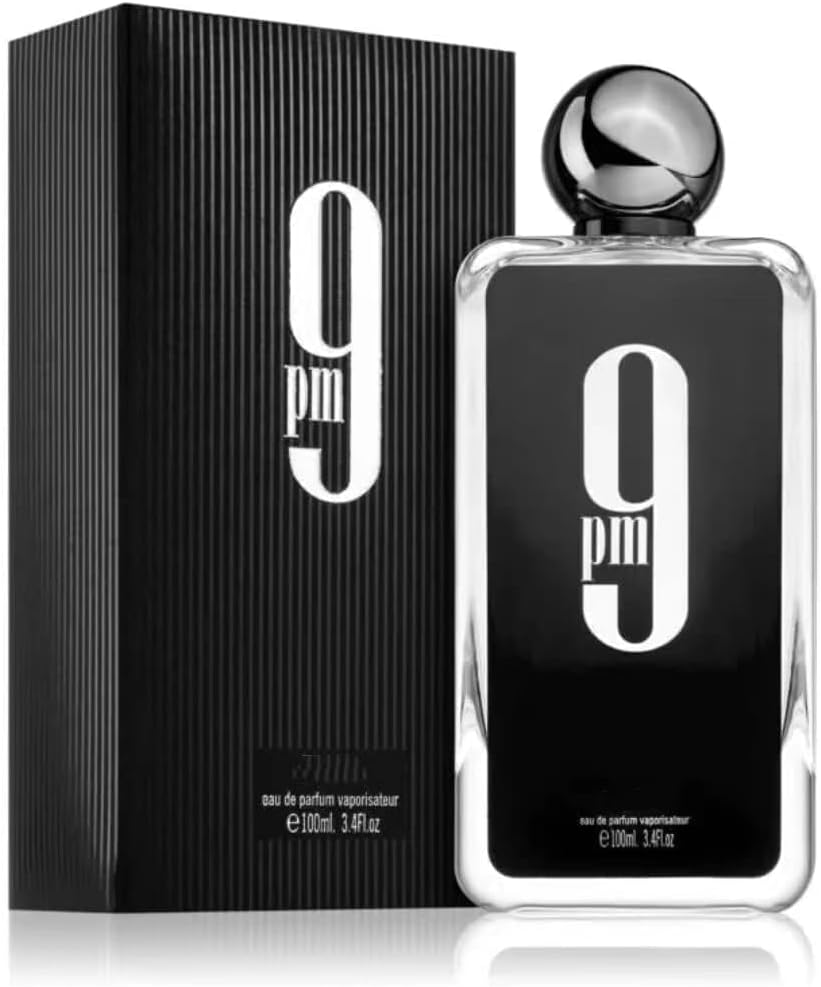 Afnan 9AM Black Eau De Parfum 100ml – Long Lasting Fresh & Woody Perfume for Me
