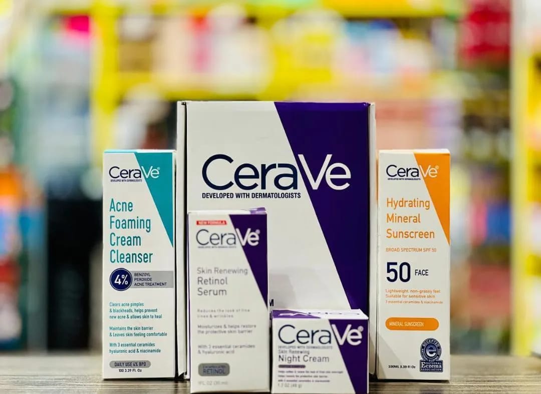 CeraVe 4 in 1 Skincare Bundle