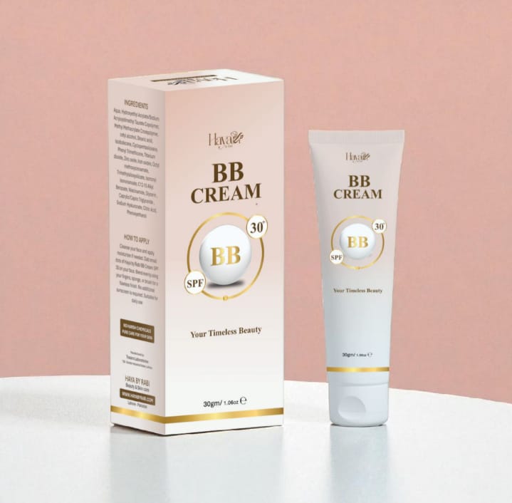 Haya BB Cream SPF 30 – All-in-One Coverage, Hydration & Sun Protection