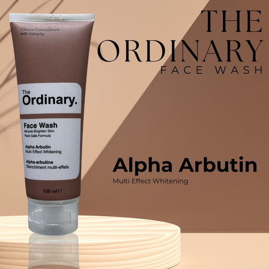 The Ordinary Alpha Arbutin Face Wash 100ml – Brightening & Whitening Cleanser